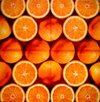 030 Zitronen, Orangen - 3-lagig - CS
